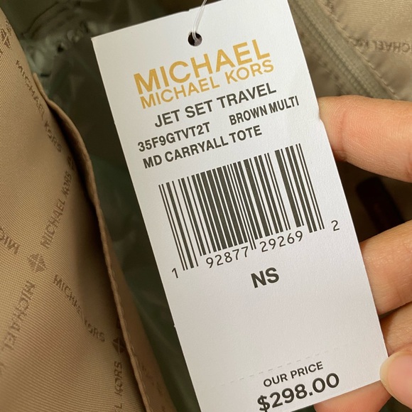 Michael Kors Center Stripe MD Tote - Picture 6 of 8